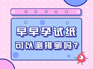 早早孕试纸可以测排卵吗